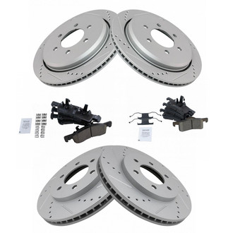 TRQ® - Performance Ceramic Brake Kit