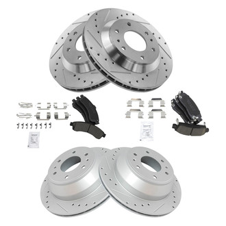 TRQ® - Performance Ceramic Brake Kit