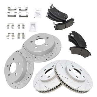 TRQ® - Performance Ceramic Brake Kit