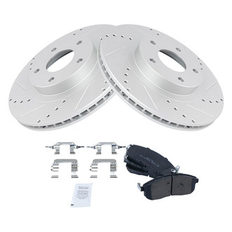 TRQ® - Performance Semi-Metallic Brake Kit