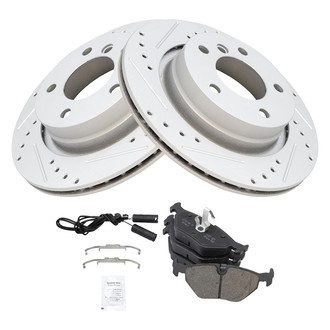 TRQ® - Performance Ceramic Rear Brake Kit
