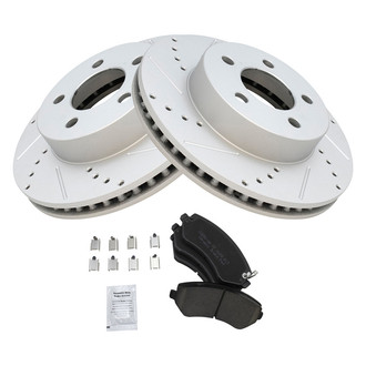 TRQ® - Performance Ceramic Front Brake Kit