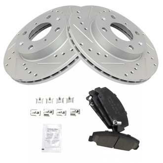 TRQ® - Performance Ceramic Brake Kit
