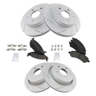 TRQ® - Performance Ceramic Brake Kit