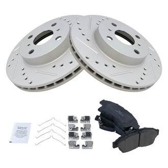 TRQ® - Performance Ceramic Brake Kit