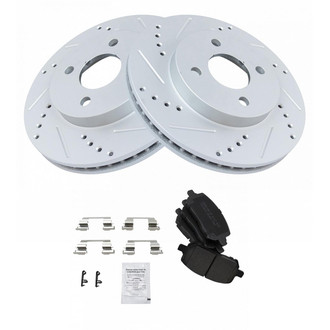 TRQ® - Performance Ceramic Brake Kit