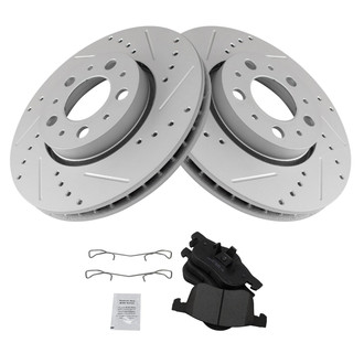 TRQ® - Performance Ceramic Brake Kit