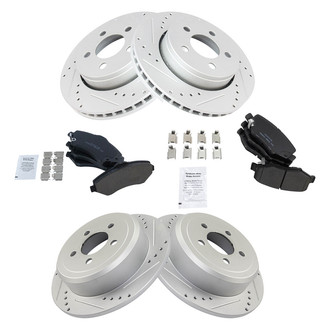 TRQ® - Performance Ceramic Brake Kit