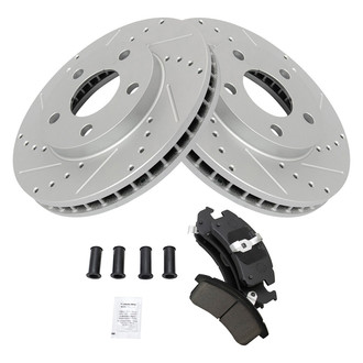 TRQ® - Performance Ceramic Front Brake Kit