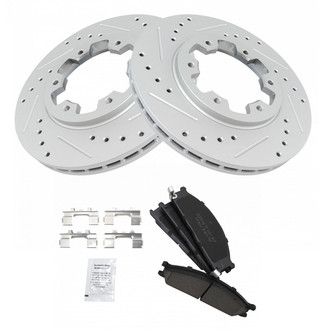 TRQ® - Performance Ceramic Brake Kit