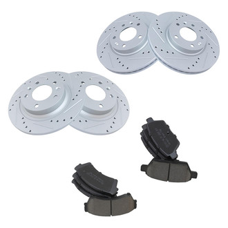 TRQ® - Performance Ceramic Brake Kit