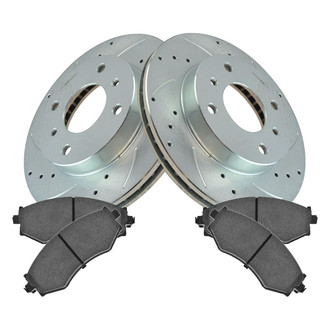 TRQ® - Performance Ceramic Brake Kit