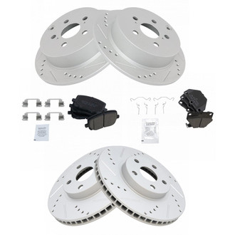 TRQ® - Performance Ceramic Brake Kit