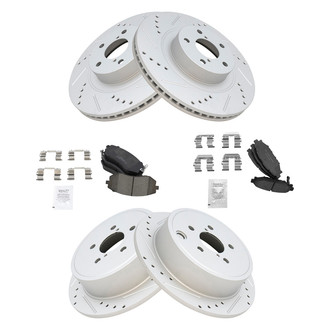 TRQ® - Performance Ceramic Brake Kit