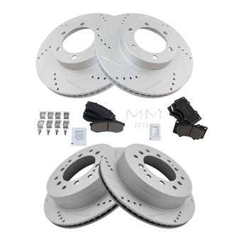 TRQ® - Performance Ceramic Brake Kit