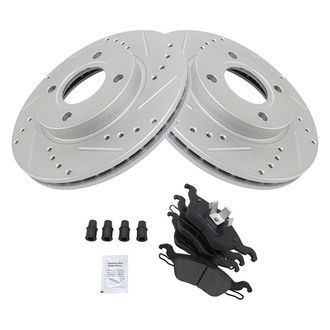 TRQ® - Performance Ceramic Front Brake Kit