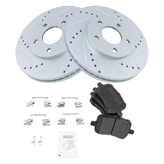 TRQ® - Performance Semi-Metallic Brake Kit