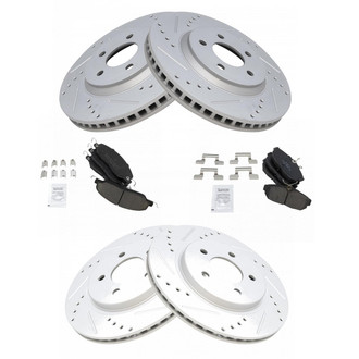 TRQ® - Performance Ceramic Brake Kit