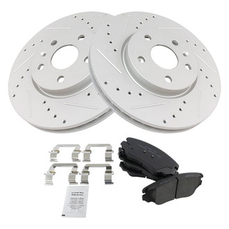 TRQ® - Performance Ceramic Brake Kit