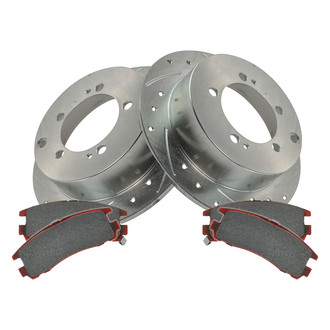 TRQ® - Performance Ceramic Rear Brake Kit