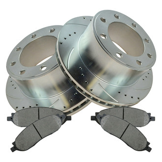 TRQ® - Performance Ceramic Rear Brake Kit