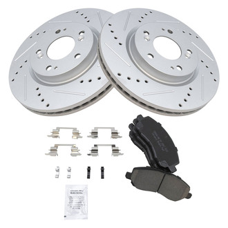 TRQ® - Performance Ceramic Brake Kit