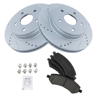 TRQ® - Performance Ceramic Front Brake Kit
