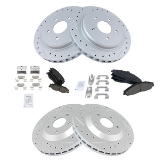 TRQ® - Performance Ceramic Brake Kit