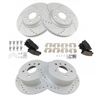 TRQ® - Performance Ceramic Brake Kit
