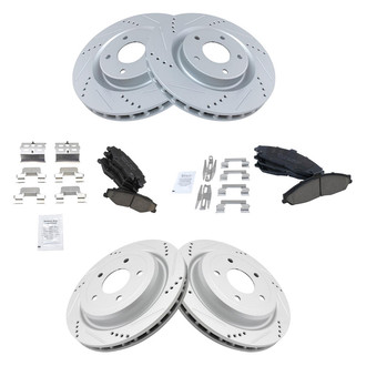 TRQ® - Performance Ceramic Brake Kit