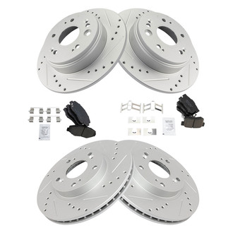 TRQ® - Performance Ceramic Brake Kit