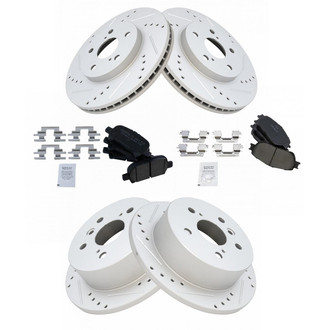 TRQ® - Performance Ceramic Brake Kit
