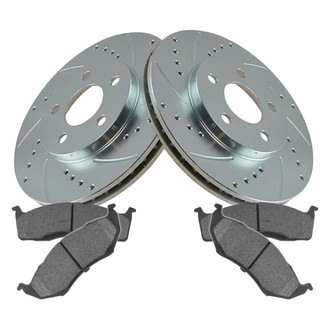 TRQ® - Performance Ceramic Brake Kit