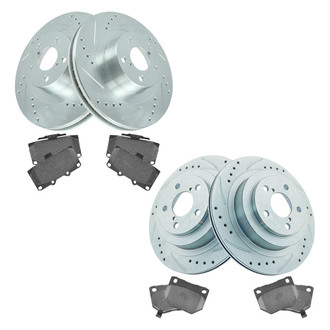 TRQ® - Performance Ceramic Brake Kit