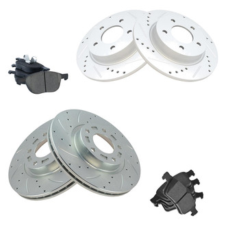 TRQ® - Performance Ceramic Brake Kit