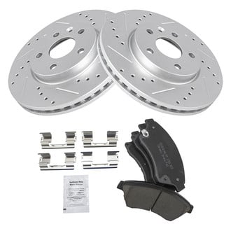 TRQ® - Performance Ceramic Front Brake Kit