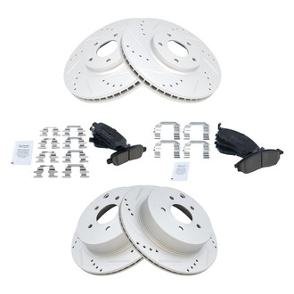 TRQ® - Performance Ceramic Brake Kit
