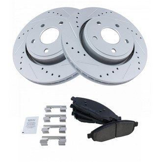 TRQ® - Performance Ceramic Brake Kit