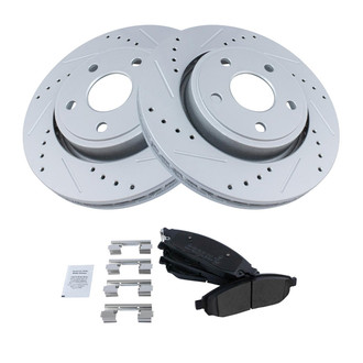 TRQ® - Performance Semi-Metallic Brake Kit