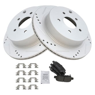 TRQ® - Performance Semi-Metallic Brake Kit