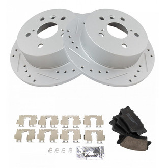 TRQ® - Performance Ceramic Rear Brake Kit