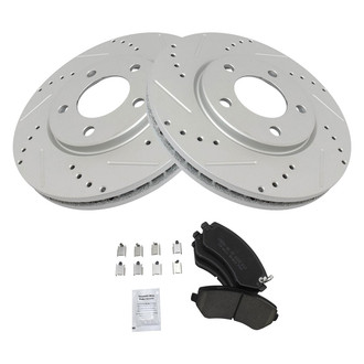 TRQ® - Performance Ceramic Brake Kit