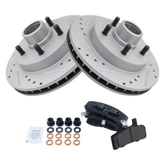 TRQ® - Performance Ceramic Front Brake Kit