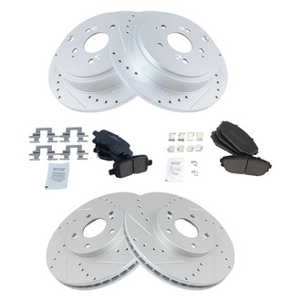 TRQ® - Performance Ceramic Brake Kit