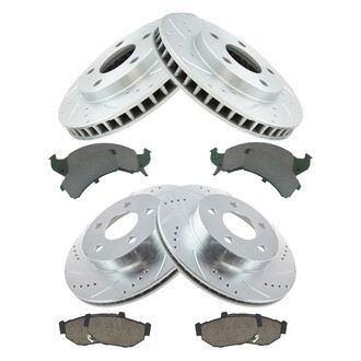 TRQ® - Performance Ceramic Brake Kit
