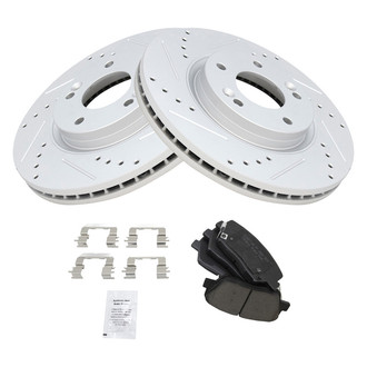 TRQ® - Performance Ceramic Front Brake Kit