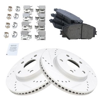 TRQ® - Performance Semi-Metallic Brake Kit
