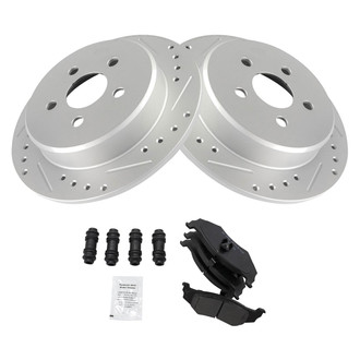 TRQ® - Performance Semi-Metallic Brake Kit