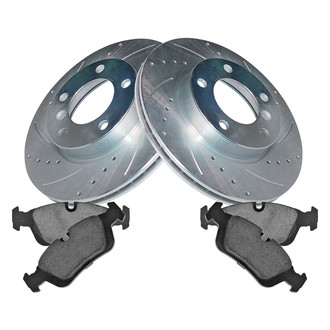TRQ® - Performance Ceramic Front Brake Kit