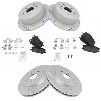 TRQ® - Performance Ceramic Brake Kit